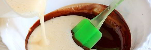 шоколадно-творожный кекс