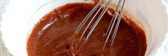 шоколадно-творожный кекс