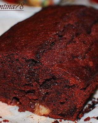 Шоколадный кекс на каштановой муке