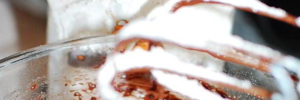 шоколадный кекс на каштановой муке