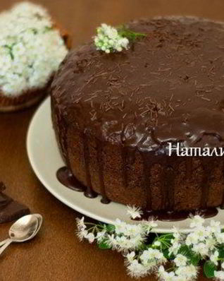 Шоколадный кекс с кабачками