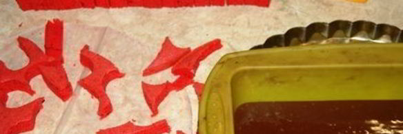 шоколадный кекс с сюрпризом