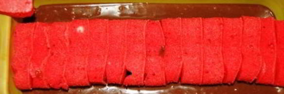 шоколадный кекс с сюрпризом