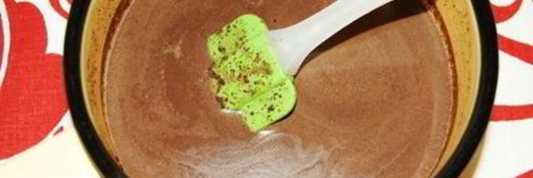 шоколадный кекс с сюрпризом