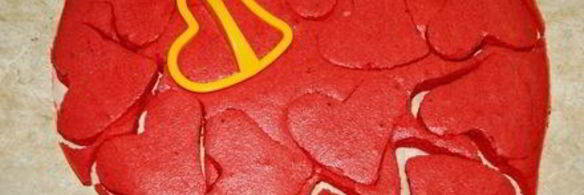 шоколадный кекс с сюрпризом