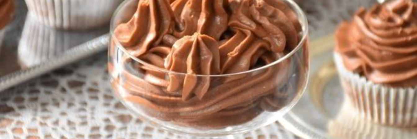 Шоколадный крем для капкейков