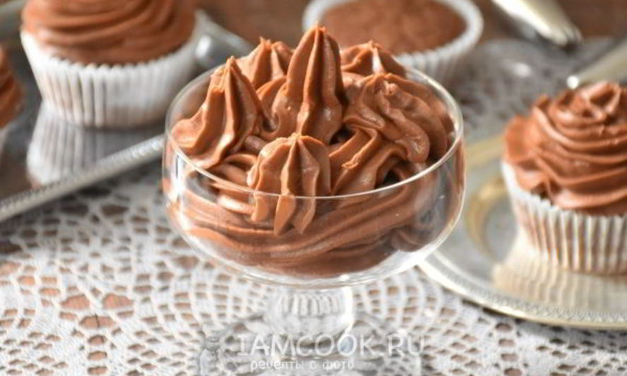 Рецепт шоколадного крема для капкейков