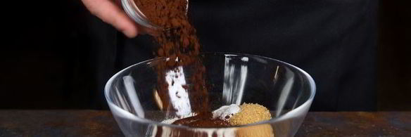 шоколадные кексы с кремом в микроволновке samsung