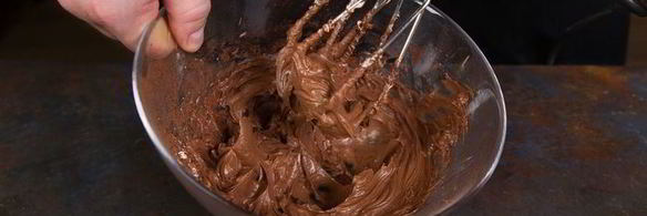 шоколадные кексы с кремом в микроволновке samsung