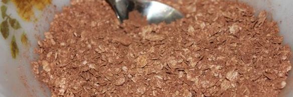 шоколадные овсяные кексы на пару