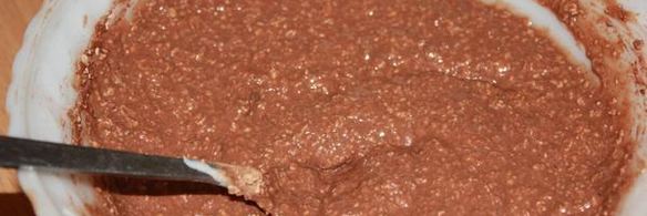 шоколадные овсяные кексы на пару