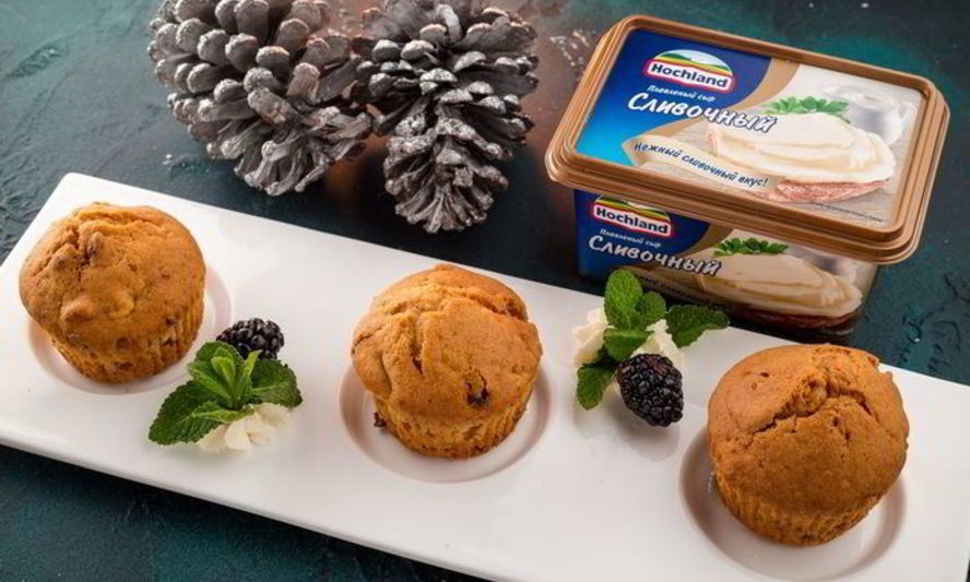 Рецепт сырных кексов