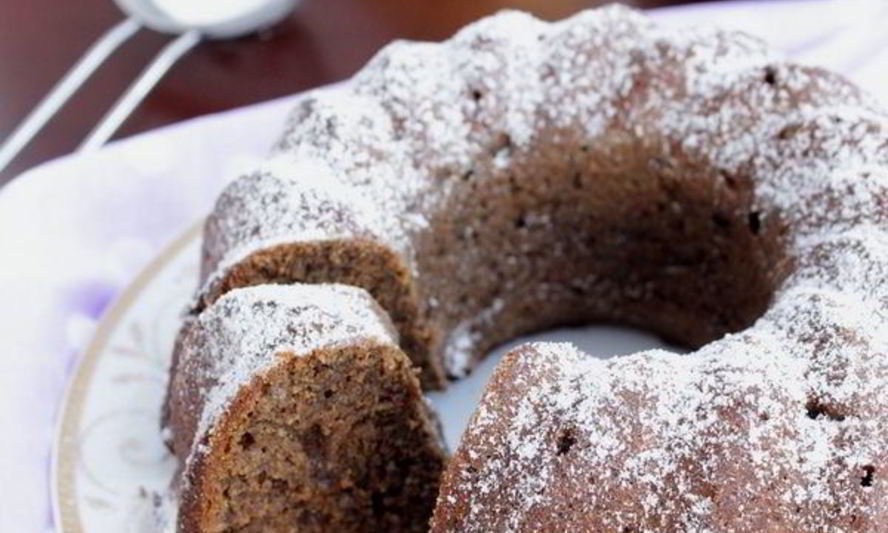 Рецепт творожного черемухового кекса