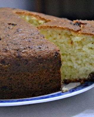 Творожный кекс с изюмом