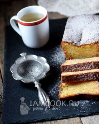 Творожный кекс с цукатами