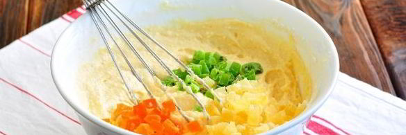 творожный кекс с цукатами