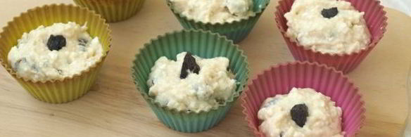 творожные кексы на йогурте