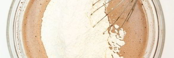 влажный шоколадный кекс