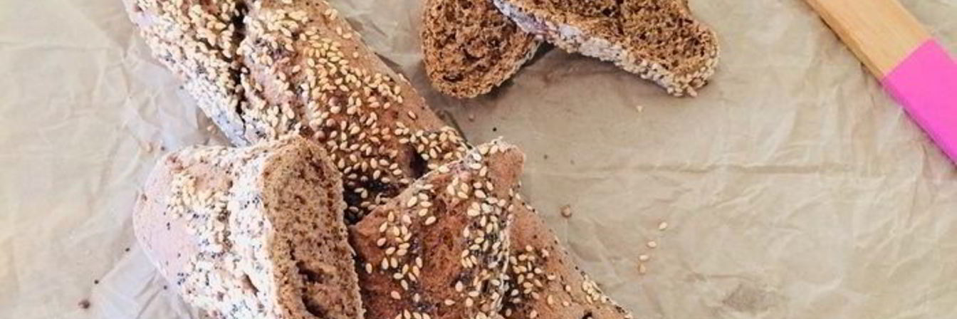 Ароматный ржаной багет