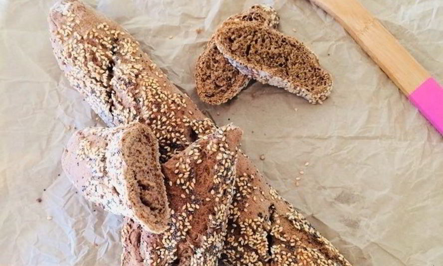 Рецепт ароматного ржаного багета