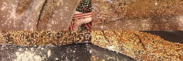 ароматный ржаной багет