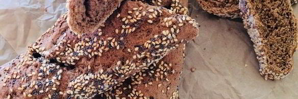 ароматный ржаной багет