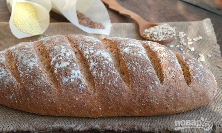 Рецепт батона 5 злаков