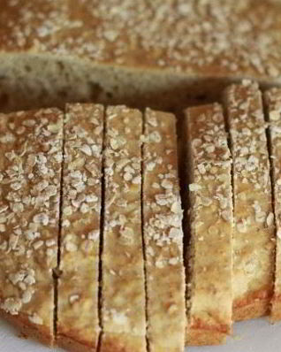 Белый хлеб без дрожжей