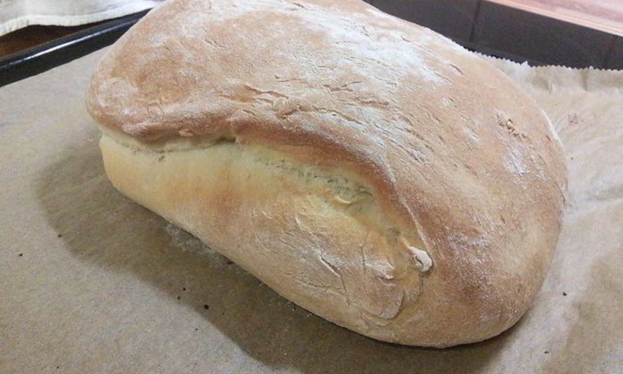 Рецепт белого хлеба с камамбером