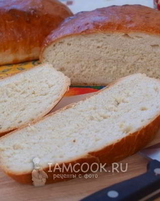 Белый хлеб в духовке