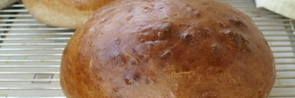 белый хлеб в духовке