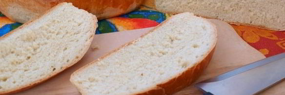 белый хлеб в духовке