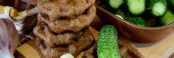 бородинский хлеб в вафельнице