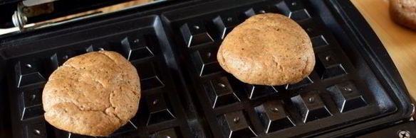 бородинский хлеб в вафельнице