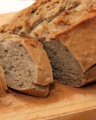 Гречневый хлеб с семечками