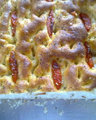 Итальянский хлеб фокачча