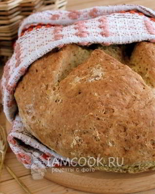 Хлеб бездрожжевой в духовке