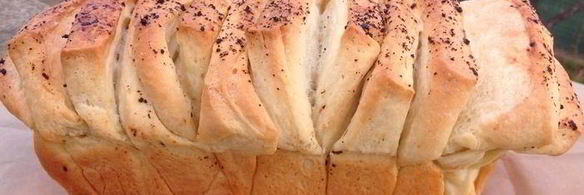 хлеб гармошка