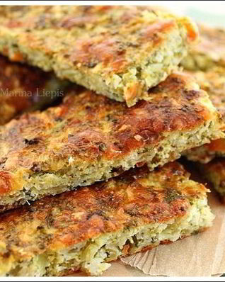 Хлеб из брокколи