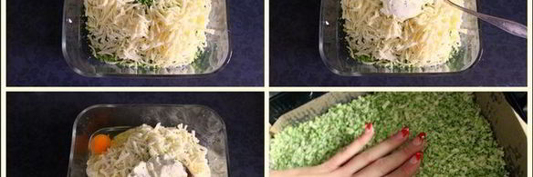 хлеб из брокколи