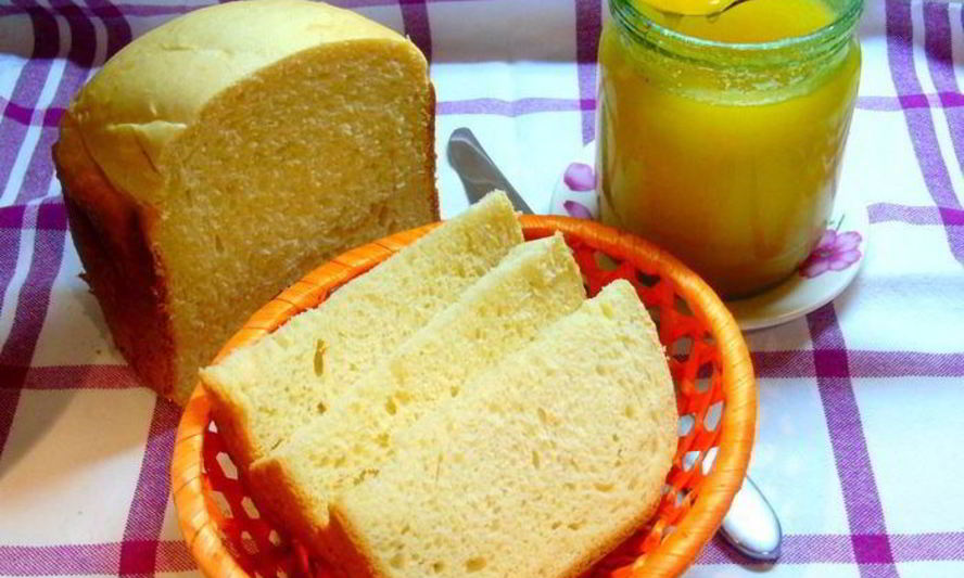 Рецепт хлеба на сметане в хлебопечке