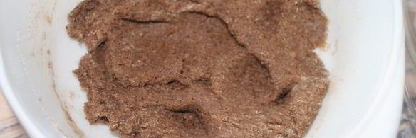 хлеб на закваске льняной с маком