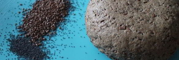 хлеб на закваске льняной с маком