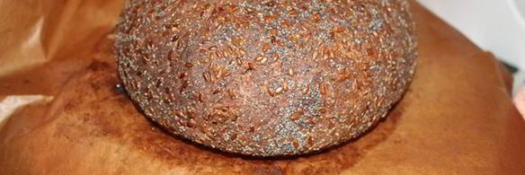 хлеб на закваске льняной с маком