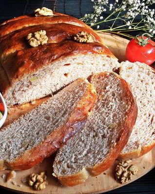 Хлеб ореховый на гречневой муке