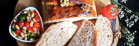 хлеб ореховый на гречневой муке