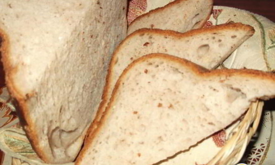 Рецепт хлеба пшеничного с грецким орехом