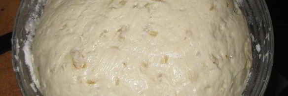 хлеб с карамелизованным луком