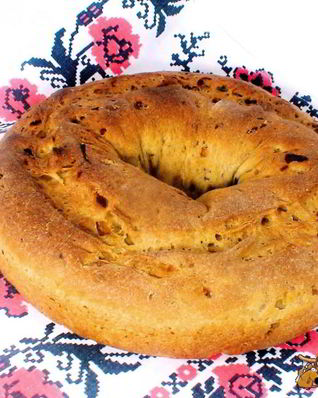 Хлеб с луком