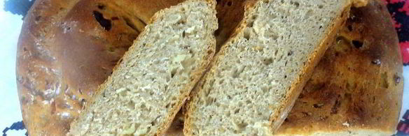 хлеб с луком
